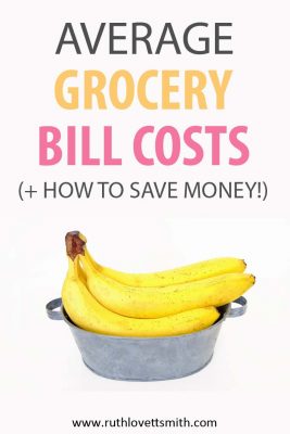 family of 5 average grocery bill
