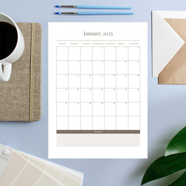 Calendar Planner Pages Template