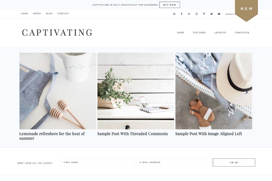 Minimalist Blogs - Minimalist Blog Design & Themes