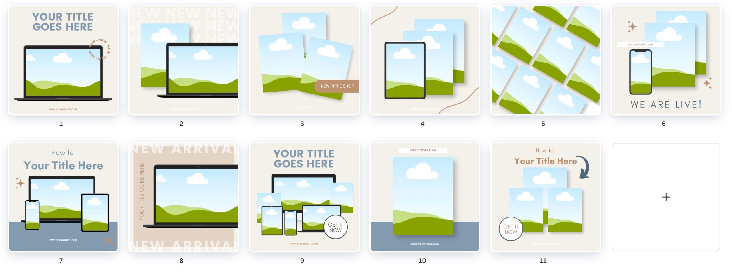 Canva Mockup Templates