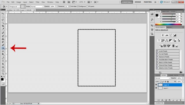 Creating Photoshop Borders & Frames the Easy Way